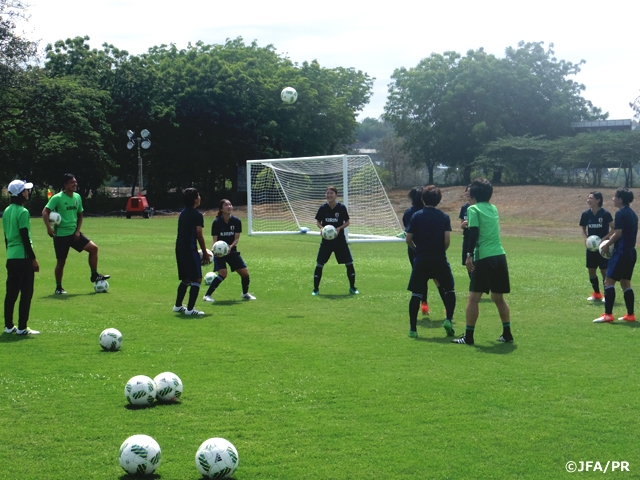 U-20 Japan Women's National Team start preparations for second group stage game of FIFA U-20 Women's World Cup 