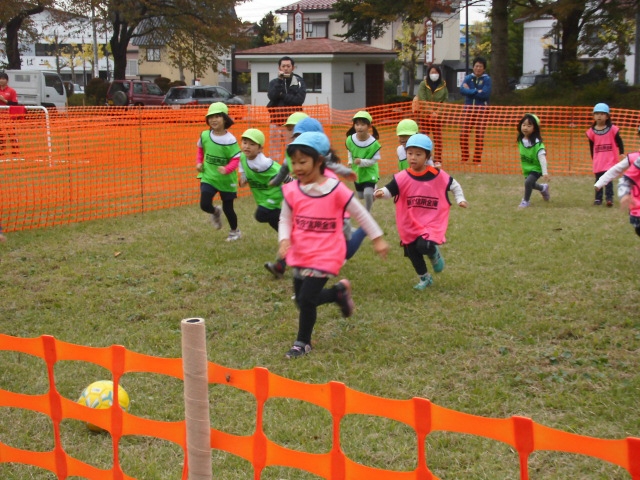 JFAキッズ（U-6）サッカーフェスティバル 山形県新庄市の最上公園（スポーツ公園）に、222人が参加！