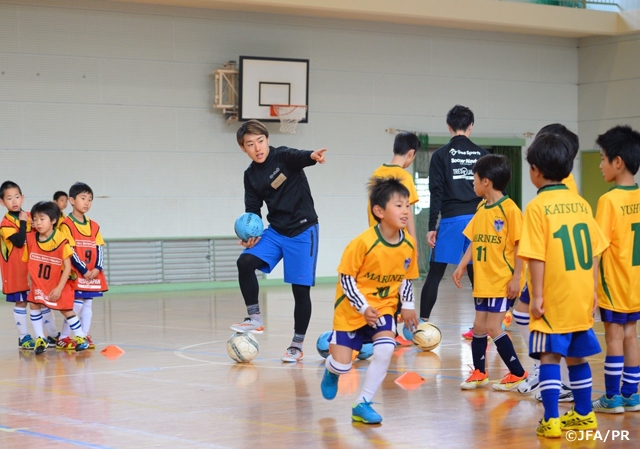 【j-futsal連動企画】身近な“お兄ちゃん”だからこそ今できることがある。現役プレーヤーによる普及活動『フットサルバトンプロジェクト』とは？