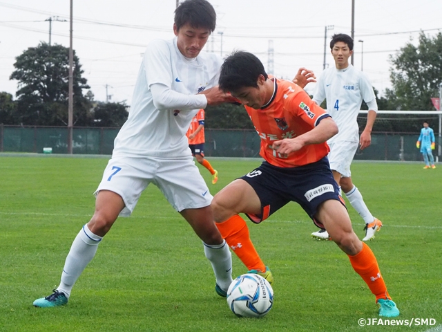 高円宮杯U-18プレミアリーグEAST 市立船橋、押しながらも大宮に勝ち切れず