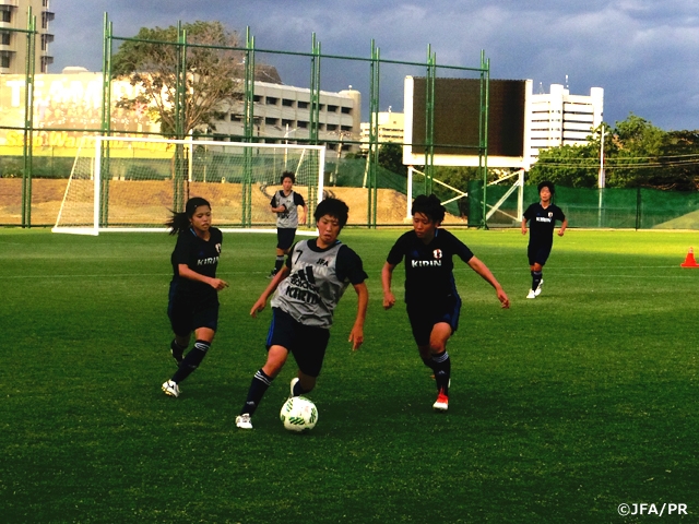 U-20日本女子代表　FIFA U-20女子ワールドカップ パプアニューギニア2016　気を引き締めて、準決勝フランス戦へ