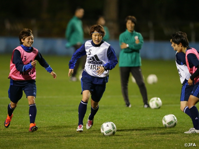 Japan women's squad hold final training camp of 2016