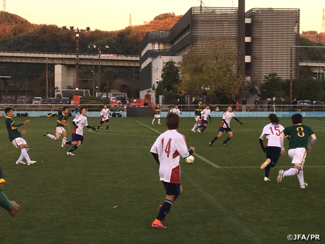 Japan women's squad have training match against Shizuoka Gakuen