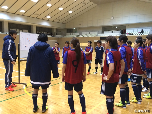 フットサル日本女子代表候補　トレーニングキャンプ＠神奈川 1日目