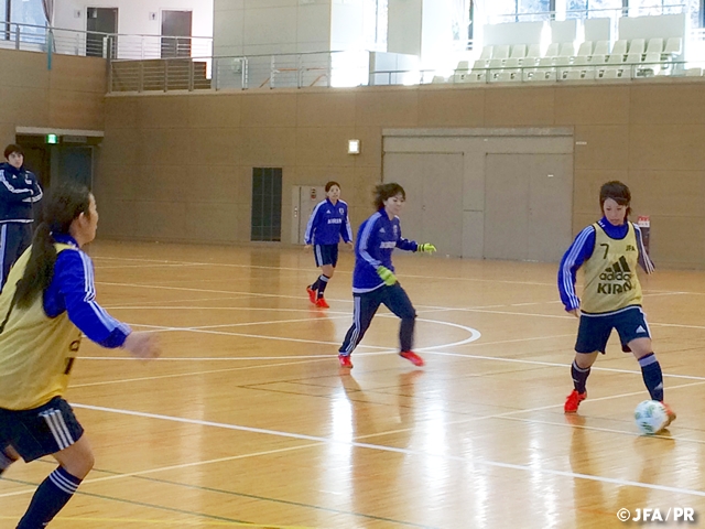 フットサル日本女子代表候補　トレーニングキャンプ＠神奈川 2日目