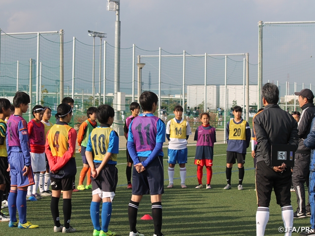 2016ナショナルトレセン 女子U-14 東日本/西日本がスタート