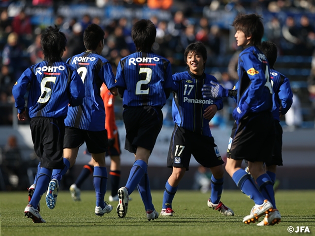 高円宮杯第28回全日本ユース（U-15）サッカー選手権大会  堂安律選手が出場者にエール