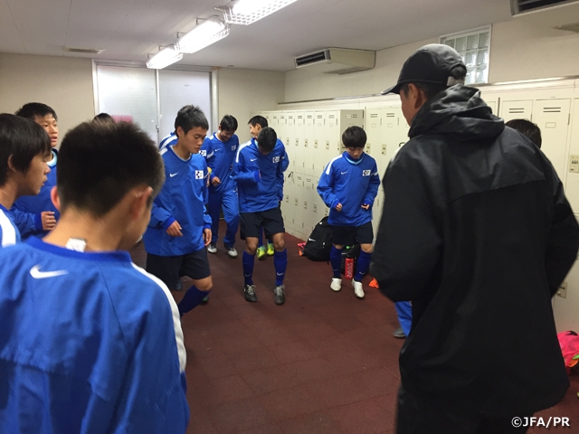 U-13 トレーニングキャンプ（JOC日韓競技力向上スポーツ交流事業）　活動報告（12/13）