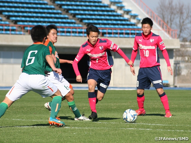 Exciting matches in 28th Prince Takamado Trophy All Japan Youth (U-15) Football Tournament start in Ibaraki