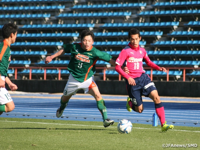 高円宮杯第28回全日本ユース（U-15）サッカー選手権大会 12月23日に準々決勝を開催