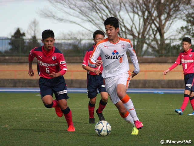 高円宮杯第28回全日本ユース（U-15）サッカー選手権大会 清水や湘南などが4強へ