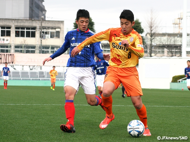 高円宮杯第28回全日本ユース（U-15）サッカー選手権大会 清水と札幌が決勝へ