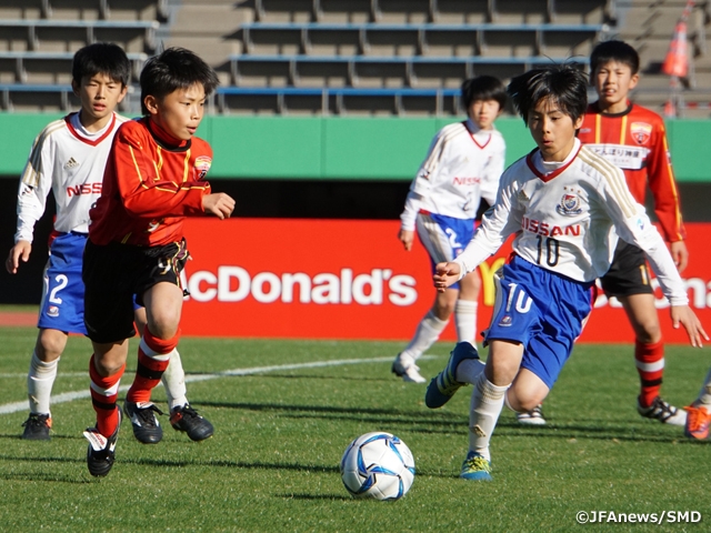 Yokohama F Marinos and Cem Ano Kobe advance to final at 40th U-12 Championship