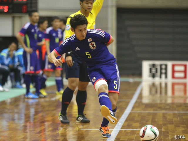 第22回全日本ユース（U-15）フットサル大会 「本気で日本一を目指してほしい」（皆本晃選手）