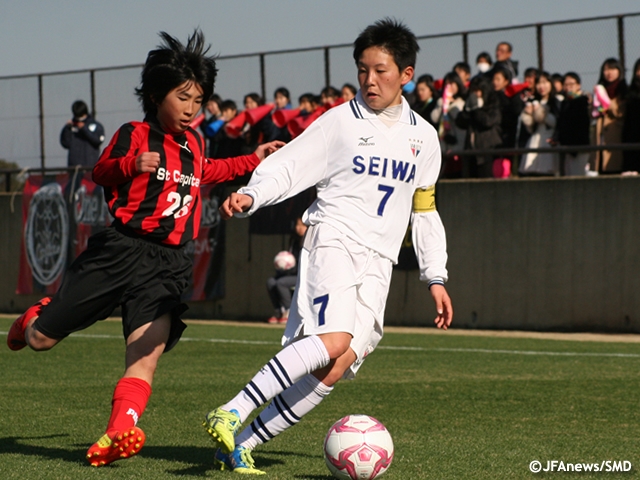 第25回全日本高等学校女子サッカー選手権大会 4日、準決勝進出を懸けて8チームが激突