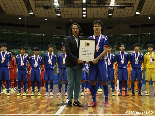 第22回全日本ユース（U-15）フットサル大会 長岡JYFC U-15が大会3連覇