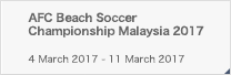 AFC Beach Soccer Championship Malaysia 2017