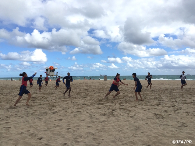 Japan National Beach Soccer Team's USA & Costa Rica trip report (11 January)