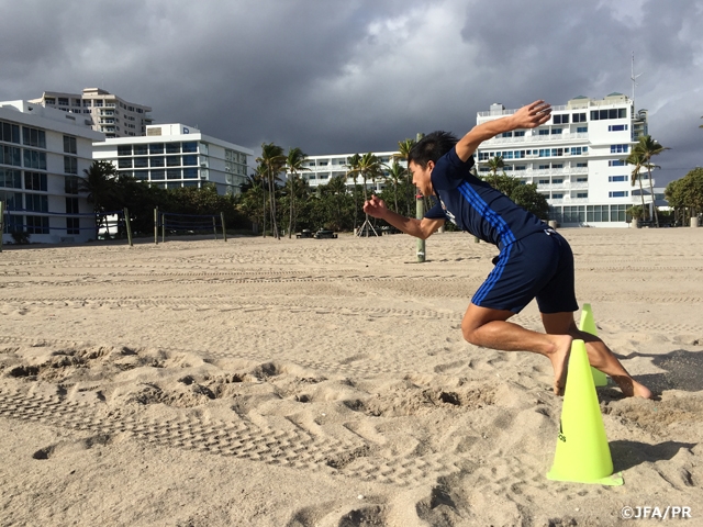 Japan National Beach Soccer Team's USA & Costa Rica trip report (12 January)