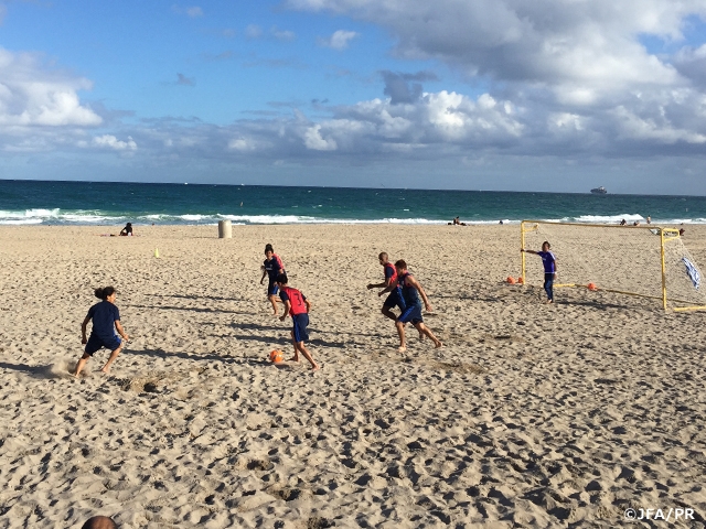 Japan National Beach Soccer Team's USA & Costa Rica expedition report (13 January)