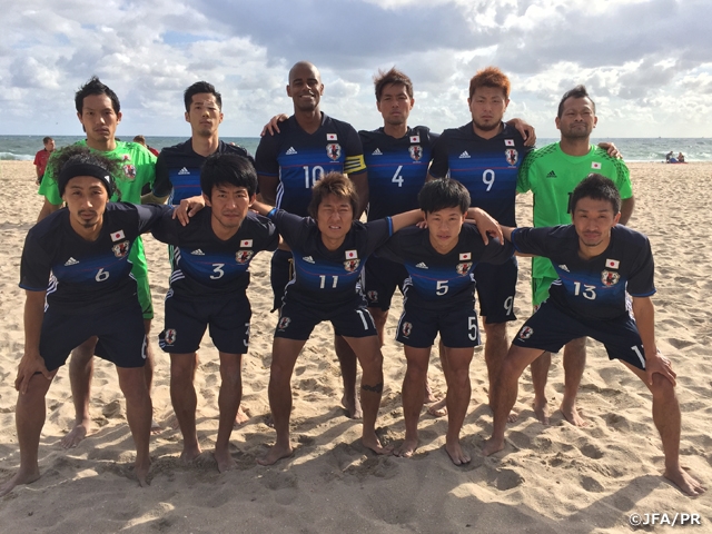 ビーチサッカー日本代表アメリカ・コスタリカ遠征　アメリカに逆転で3連勝を飾る