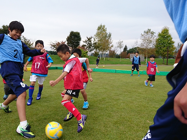 JFAキッズ（U-8）サッカーフェスティバル 岐阜県高山市のグリーンパーク広野に、290人が参加！