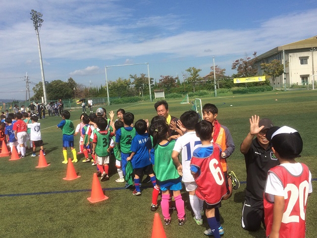 JFAキッズ（U-6）サッカーフェスティバル 奈良県磯城郡の奈良県フットボールセンターに、160人が参加！