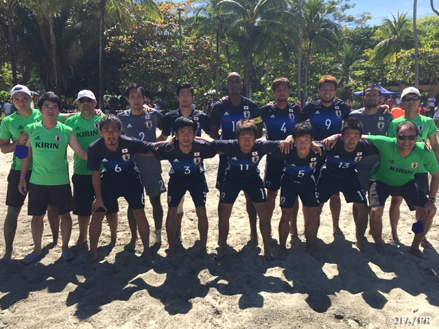 Japan National Beach Soccer Team USA & Costa Rica tour – Five straight wins to conclude the tour