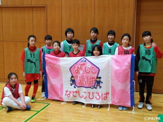 JFAなでしこひろば　リベロ津軽スポーツクラブ(青森県)で開催