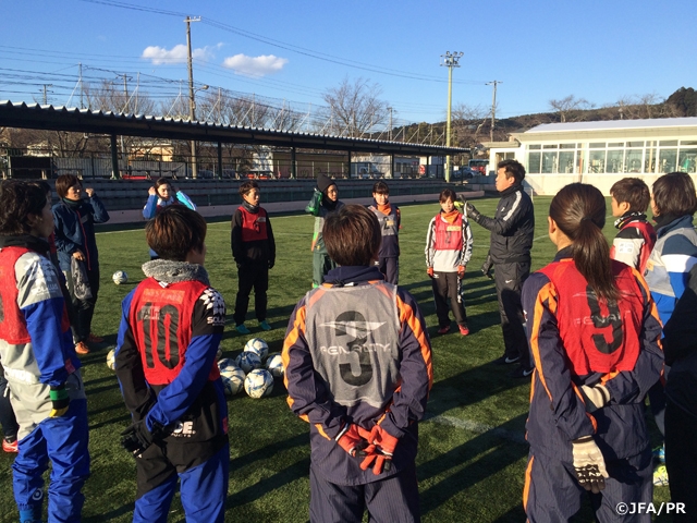 女性対象のC級コーチ養成講習会を開催　現役選手や指導者が参加