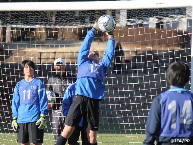 女子GKキャンプが最終日を迎える