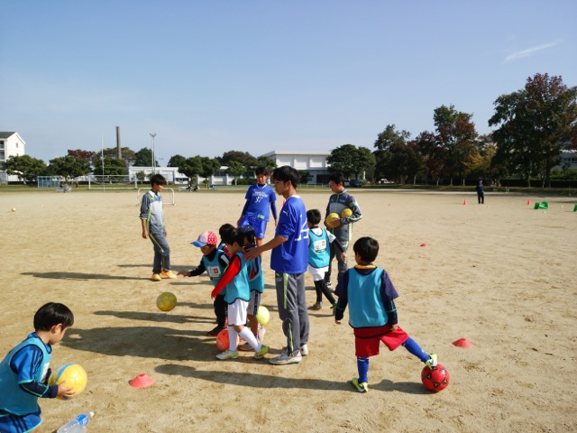 JFAキッズ（U-6/8/10）サッカーフェスティバル 熊本県八代市の熊本高等専門学校八代キャンパスに、107人が参加！