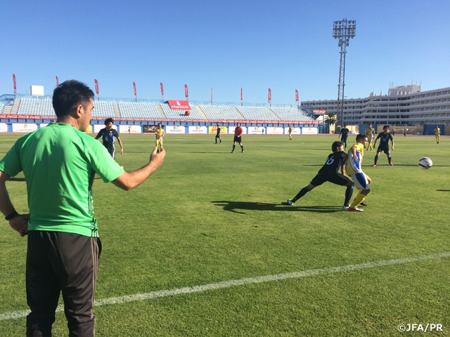 U-18日本代表 カナリア諸島代表との初戦に勝利！【U-18 International Tournament 