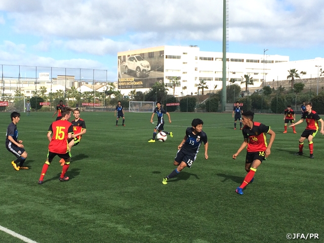 U-18日本代表 ベルギー代表を破り2連勝！【U-18 International Tournament 