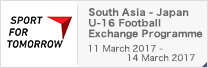 SPORT FOR TOMORROW South Asia - Japan U-16 Football Exchange Programme