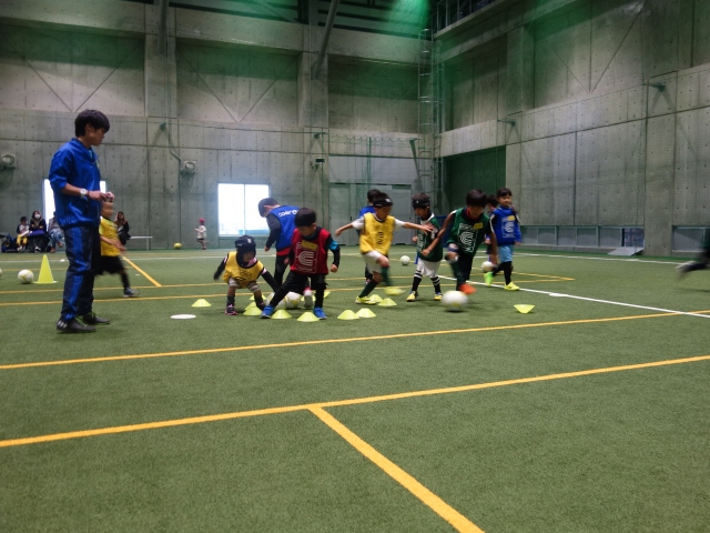 JFAキッズ（U-6）サッカーフェスティバル 新潟県新潟市の新潟市亀田総合体育館に、36人が参加！