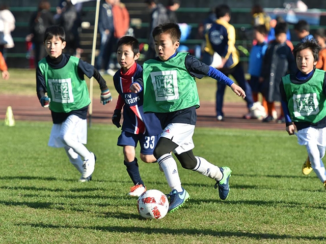 JFAキッズ（U-8/10）サッカーフェスティバル 福岡県宗像市のグローバルアリーナに、850人が参加！