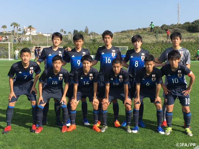 U-17日本代表スペイン遠征　スコットランドの堅守を破れず2戦続けてドロー