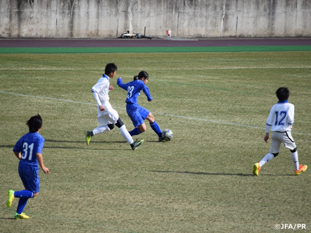 JFAアカデミー福島女子　第28回東北さわやか少年少女サッカーフェスティバルに参加
