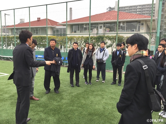 タイ・チュラロンコン大学団、Jリーグのチームマネジメント＆マーケティング手法を学ぶため来日