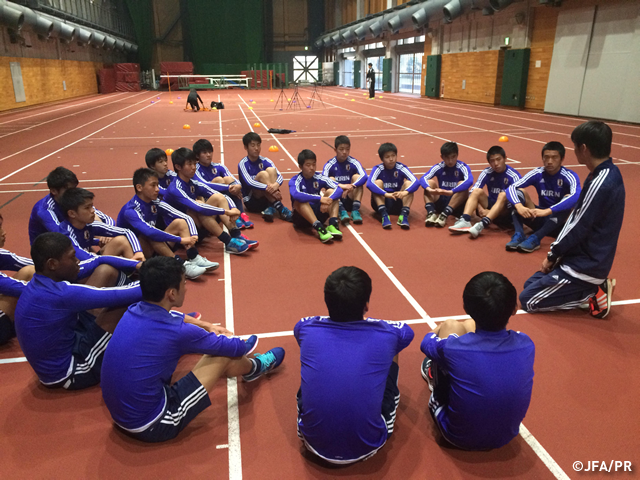 U-15日本代表 初の海外遠征に向け始動