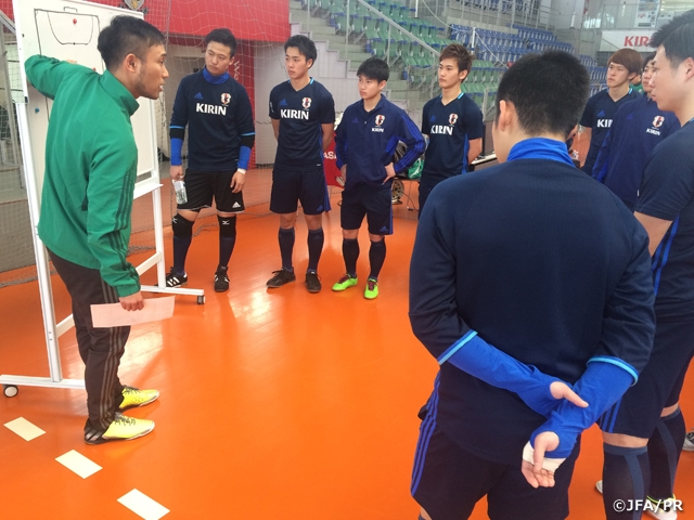 U-20フットサル日本代表候補トレーニングキャンプ　今年最初のキャンプが名古屋で始まる