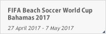 FIFA Beach Soccer World Cup Bahamas 2017