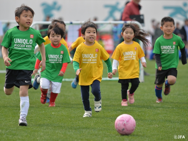 JFAユニクロサッカーキッズ in 夢の島競技場 開催レポート