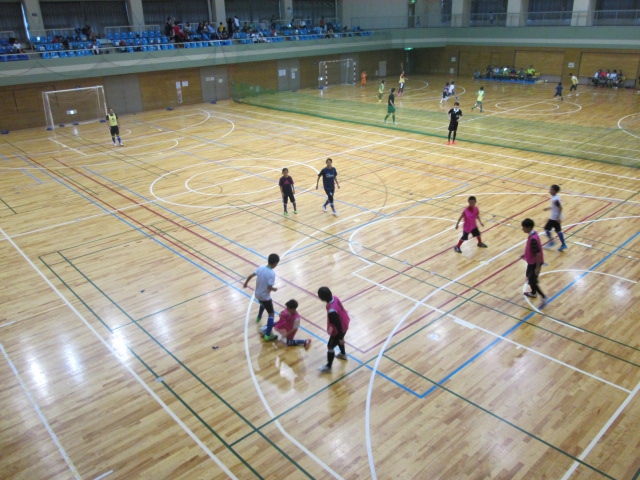 JFAファミリーフットサルフェスティバル 愛知県0の岩倉市総合体育文化ゼンターに、186人が参加！