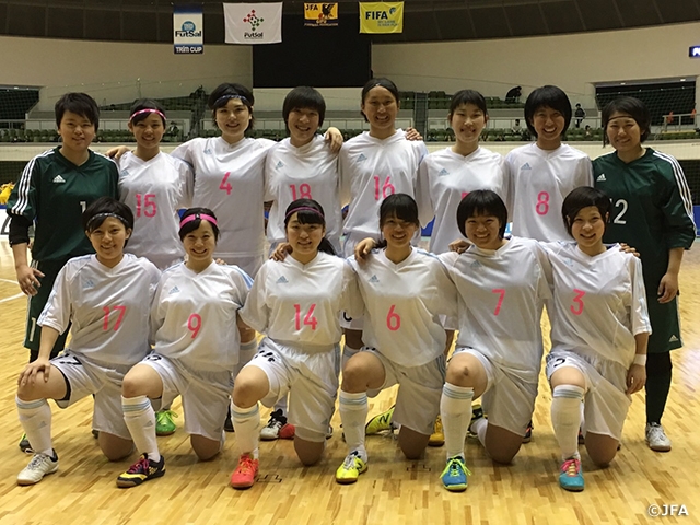 フットサル日本女子選抜　トリムカップ2017 第2戦・3戦に勝利し、準決勝進出