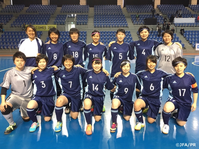 フットサル日本女子選抜　トリムカップ2017 準優勝で終わる