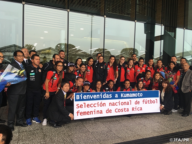 Costa Rica Women's National Team squad, schedule - KIRIN CHALLENGE CUP 2017 - Kumamoto Earthquake Charity Match‘Ganbarubai Kumamoto’- vs Japan Women's National Team[@Kumamoto Prefecture Athletics Stadium