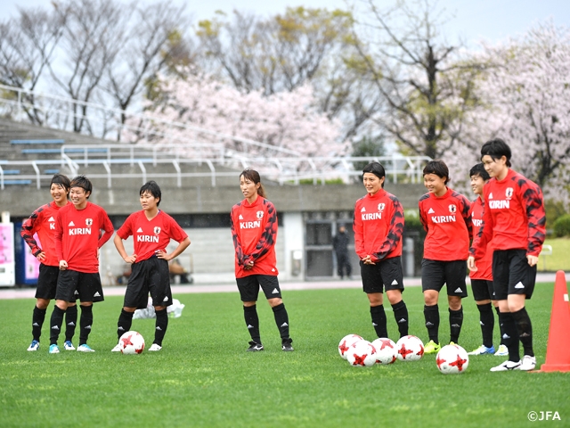 なでしこジャパン　引き続き熊本でトレーニング