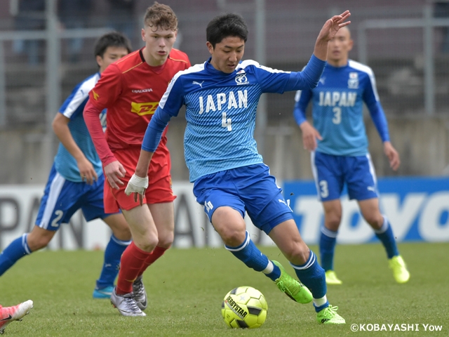 日本高校サッカー選抜　第4戦はノアシェランに惜敗 ～デュッセルドルフ国際ユースサッカー大会～